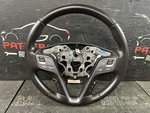 13-16 Hyundai Santa Fe Black Leather Wrapped Steering Wheel. Fixed Price $100.00.