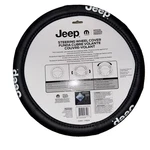 Plasticolor 006729R01 Black Steering Wheel Cover With Jeep Logo. Fixed Price $16.52.