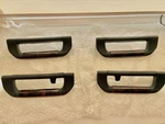 Bmw E38 E39 Custom Wood Grab Handles Black Set. Fixed Price $599.99.