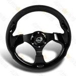 320MM Reinforced Black Leather Trim Nrg RST-001BK Racing Steering Wheel. Fixed Price $135.95.