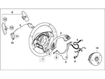 Genuine Bmw Sports Strng Whl,leath.f 32-34-2-282-222 New. Fixed Price $2105.06.
