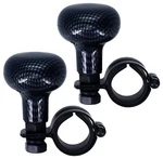 2 Lot Roadpro RPSPN4 Steering Wheel Spinner Knob Cars Trucks Semis - Carbon Gray. Fixed Price $35.95.