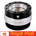Kyostar Universal Aluminum Steering Wheel Quick Release Hub Snap Off Adapter Kit. Fixed Price $45.04.