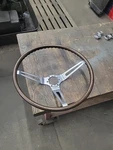1967 68 Wood Steering Wheel Corvette Camaro Chevelle Nova 442 Original Cracks. Fixed Price $899.99.