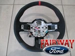 15 Thru 17 Mustang Oem Ford Alcantara Suede Steering Wheel Shelby GT350R Red. Fixed Price $549.95.