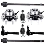 Front Wheel Bearing Hub + Tie Rod For 2003-2013 Chevrolet Express 1500. Fixed Price $125.31.