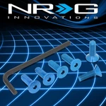 Nrg Innovations Steering Wheel 6 Piece Conical Screw Set W/allen Key SWS-100BL. Fixed Price $14.00.
