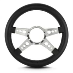 Lecarra 95201 14 Inch Steering Wheel, Mark Gt, Black Leather. Fixed Price $242.95.
