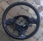 06 07 08 Audi A3 A4 Q7 Line Spoke Steering Wheel Paddle Shifters 4F0419091CA. Fixed Price $149.99.