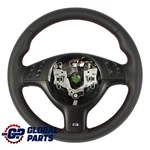 Bmw E46 M3 E39 M5 Steering Wheel New Black Leather Sport Red Thread. Fixed Price $759.87.