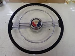 1953 Buick Banjo Steering Wheel With Horn & Button Nice Chrome. Fixed Price $349.00.
