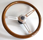 Steering Wheel Fits For Jaguar Used Wood 15 Inch Vintage XJ6 1987-1989. Fixed Price $266.43.
