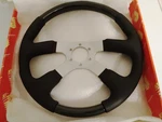 Rare Jet Volante Steering Wheel Black Leather Riviera Break Carbonio Italy. Fixed Price $125.00.