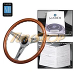 Italy Nardi Classic 360MM Steering Wheel Mahogany Wood With Polished Spoke. Fixed Price $519.95.