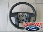 11 Thru 14 F-150 Oem Ford Black Leather Steering Wheel W/ Switches Cruise & Sync. Fixed Price $349.95.