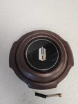 1979-1985 Oldsmobile Toronado Leather Sport Wheel Center Horn Cap Button Brown. Fixed Price $75.00.