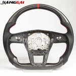 Real Carbon Fiber Steering Wheel Fit Audi A6 A7 S8 Q7 Q8 RS6 RS7 No Heated. Fixed Price $288.00.