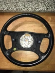 2004-2006 Bmw E83 X3 4-SPOKE Factory Leather Steering Wheel Oem. Fixed Price $110.00.