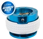 Nrg Quick Release Gen 2.1 Pyramid Series Blue Body/white + Hardware SRK-210BL-GL. Fixed Price $159.50.