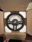 Bmw F30 Steering Wheel Sport Paddle Shifters. Fixed Price $375.00.
