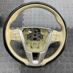 2014-2018 Volvo Oem S60 Black/beige Leather Steering Wheel W/bluetooth 31470183. Fixed Price $150.00.