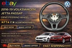 2016-19 Volkswagen Jetta Passat Oem Steering Wheel 5C0419091FA81U F1. Fixed Price $116.16.