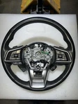 19-20 Subaru Ascent Steering Wheel, Black Leather Heated Paddle Shift #2. Fixed Price $155.00.