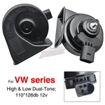 2X 12V High Low Tone Snail Horn For Volkswagen Jetta Passat Tiguan Golf Eos Benz. Fixed Price $18.36.