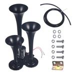 3-TUBE Air Horn For Commercial Trucks, Highway Alerts & Loud Signals. Fixed Price $30.62.