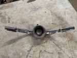 1961 Oldsmobile F85 Horn Button With Deluxe Steering Wheel Used. Fixed Price $100.00.