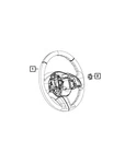 Genuine Mopar Steering Wheel 1RU711SWAF. Fixed Price $358.88.