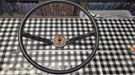 1967 68 Chrysler Yorker Black Steering Wheel # 2823666 Newport 300. Fixed Price $45.00.