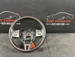 2009 Jaguar Xf Brown Leather Wrapped Steering Wheel W/accessory Controls. Fixed Price $150.00.