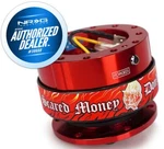 New Nrg Quick Release Gen 2.0 Body Black Ring Scared Money SRK-200RD-LITT. Fixed Price $145.00.
