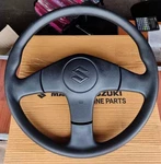 Fit For Suzuki Samurai SJ410 SJ413 Jimny Steering Wheel +horn Button Black Color. Fixed Price $98.00.