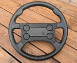 New Leather Steering Wheel For Vw Golf MK1 MK2 T4 T3 Passat B3 Thumb Grips. Fixed Price $550.00.