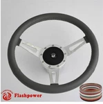 15" Classic Steering Wheel Restoration Gray Jaguar E-type Xke MK2 Derrington. Fixed Price $190.50.