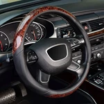 Kafeek Wood Grain Steering Wheel Cover, Standard Size 14.5-15 Brown. Fixed Price $43.35.