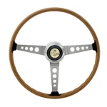 1965 - 1973 Ford Mustang Shelby GT500 Woodgrain Steering Wheel With Center 14". Fixed Price $499.99.