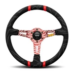 Momo Motorsport Ultra Street Steering Wheel Alcantara Red, 350MM - ULT35BK0RD. Fixed Price $279.00.