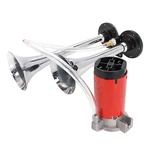 Super Loud 1000DB Dual Trumpet Train Air Horn Kit Compressor 12V For Boats. Fixed Price $29.55.