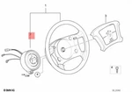 Genuine Bmw E31 E34 E36 E39 Z3 Steering Wheel Clock Slip Oem 32341162111. Fixed Price $664.67.