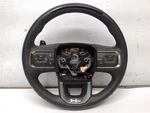 Very Low Miles! Black Leather Steering Wheel W/ Buttons From 2023 Hummer Ev ((. Fixed Price $619.69.