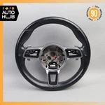 15-21 Porsche Macan 95B Turbo Steering Wheel W/ Paddle Shifters Black Oem 81K. Fixed Price $386.23.