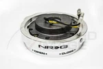 Nrg Steering Wheel 6 Holes Short Thin Quick Release Silver SRK-400SL Kit. Fixed Price $3090.00.