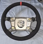 97-2005 Porsche 986 996 911 Oem 4SPOKE Grey Black Suede Tiptronic Steering Wheel. Fixed Price $225.00.