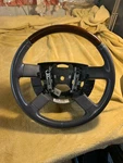 04-07 Oem Ford Taurus Mercury Sable Gray Leather Steering Wheel Wood Grain. Fixed Price $72.00.