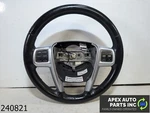 Oem 2013 Chrysler Town & Country 3.6L Steering Wheel Black Leather. Fixed Price $59.99.
