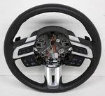 Oem Steering Wheel Ford Mustang Black Leather JR33-C699D90-KC3ZHE. Fixed Price $249.99.