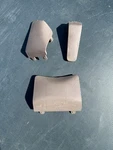 1998 Honda Civic Sedan Steering Wheel Rear Access Covers - Tan Oem. Fixed Price $35.00.
